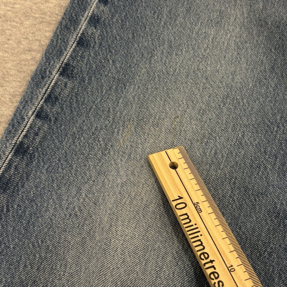 Levi's Premium Ribcage Straight Jeans Womens Size 27x25.5 Blue Medium Wash Denim - Picture 11 of 12